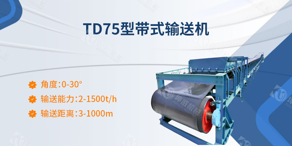 TD75型帶式輸送機(jī)簡介